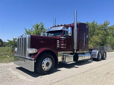 Peterbilt 389 Sleeper Semi Truck - 63" Raised Roof Sleeper, Cummins 500HP, 18 Speed Automatic