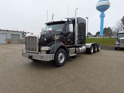 Peterbilt 567 Tri Axle Sleeper Semi Truck - 80" Raised Roof Sleeper, Cummins 565HP, Automatic