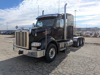Peterbilt 567 Tri Axle Sleeper Semi Truck - 80" Raised Roof Sleeper, Cummins 565HP, Automatic