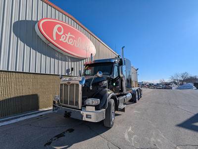 Peterbilt 567 Tri Axle Sleeper Semi Truck - 80" Raised Roof Sleeper, Cummins 565HP, Automatic