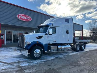 Peterbilt 567 Sleeper Semi Truck - 80" Raised Roof Sleeper, Cummins 500HP, Amt