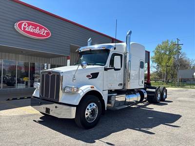 Peterbilt 567 Sleeper Semi Truck - 80" Mid Roof Sleeper, Paccar 455HP, Automatic