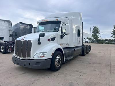 Peterbilt 579 Sleeper Semi Truck - 80" Raised Roof Sleeper, Paccar 455HP