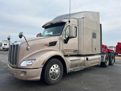 Peterbilt 579 Sleeper Semi Truck - 80" Raised Roof Sleeper, Cummins 450HP, Manual