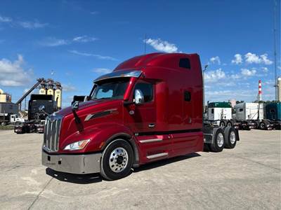 Peterbilt 579 Sleeper Semi Truck - 80" Raised Roof Sleeper, Paccar 455HP, 12 Speed Automatic