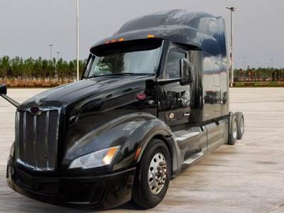 Peterbilt 579 Sleeper Semi Truck - 80" Raised Roof Sleeper, Cummins 450HP, 12 Speed Automatic