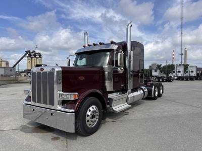 Peterbilt 589 Sleeper Semi Truck - 80" Raised Roof Sleeper, Cummins 565HP, 18 Spd Speed