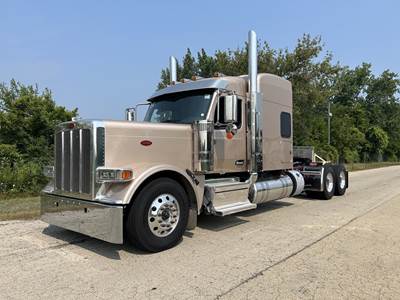 Peterbilt 589 Sleeper Semi Truck - 80" Raised Roof Sleeper, Cummins 565HP, 18 Spd Speed