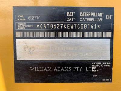 Caterpillar 627K Scraper