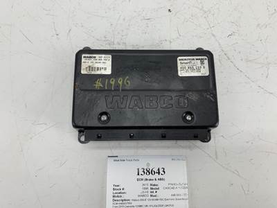 Wabco 446 003 755 0 ABS Control Module for a Freightliner CASCADIA 125BBC