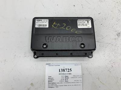 Wabco 446 003 755 0 ABS Control Module for a Freightliner CASCADIA 125BBC