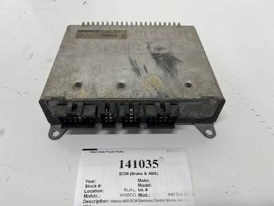Wabco 446 004 405 0 ABS Control Module