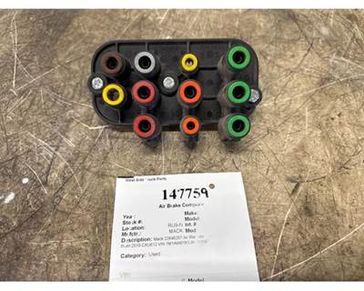 Mack 22646257 Air Brake System for a Mack CXU612