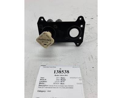 Bendix 5005855 Air Valve for a International 4300