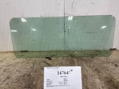 Mack 20QS53M Back Glass