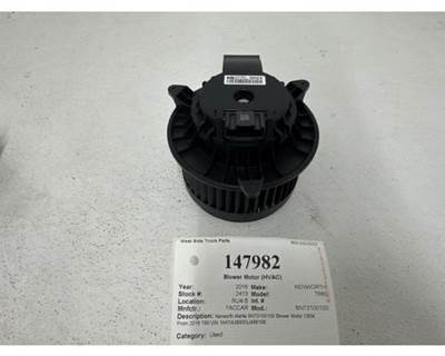 Paccar SN73100100 HVAC Blower Motor for a Kenworth T680