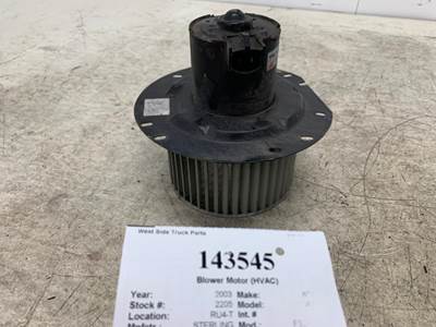 Sterling F3UH19846AA HVAC Blower Motor for a Sterling ACTERRA
