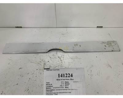 Used 2014 International ProStar Right Under Sleeper Trim Panel, Part # 3740215C1
