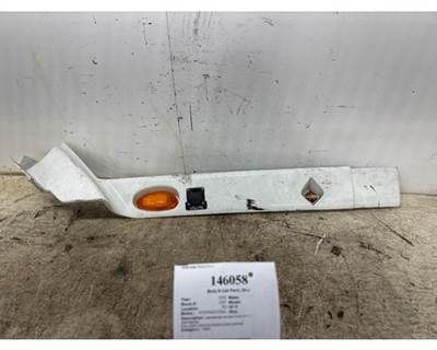 2020 International LT625 Left Cab Skirt Panel with Block Heater, Part # 3804165C92