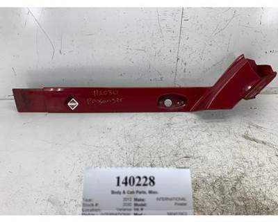 Used 2012 International Prostar Right Under Cab Trim Panel, Part # 3804170C2