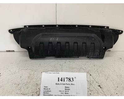 Jeep Wrangler Front Bumper Air Dam Skid Plate, Part # 6BU42TRMAC