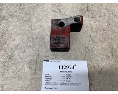 Cummins 3680444 Bracket for a International 9400I