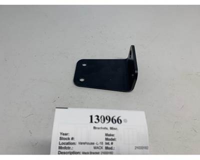 Mack 21033182 Bracket