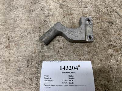 Mack 21337096 Bracket