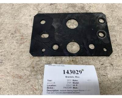Paccar T270 Bracket for a Kenworth T270