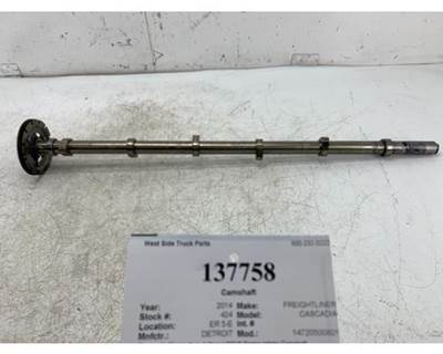 Detroit 14720500801 Camshaft for a Freightliner CASCADIA