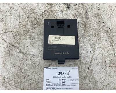 Freightliner A06-74995-007 Chassis Control Module for a Freightliner CASCADIA 125BBC