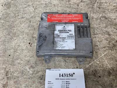 Mack 22008364.P03 Chassis Control Module for a Mack CXU612