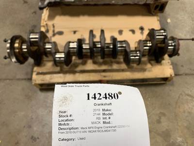 Mack 22235114 Crankshaft for a Mack GU713