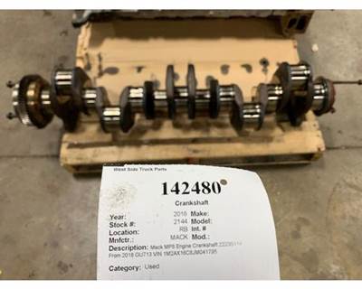 Mack 22235114 Crankshaft for a Mack GU713