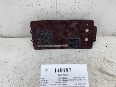 Freightliner 22-45867-001 Dash Panel for a Freightliner CENTURY CLASS 120