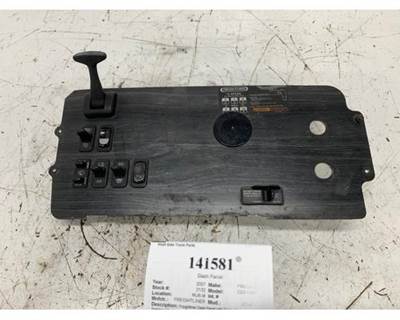 2007 Freightliner Columbia 120 Dash Panel with Trailer Brake and Rocker Switches, Part #