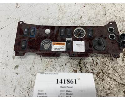 2022 Freightliner M2 106 Dash Panel with Gauge and Rocker Switches, Part # 22-53168-001