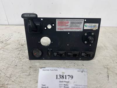 Freightliner Cascadia 125 Dash Panel for a Freightliner CASCADIA 125BBC