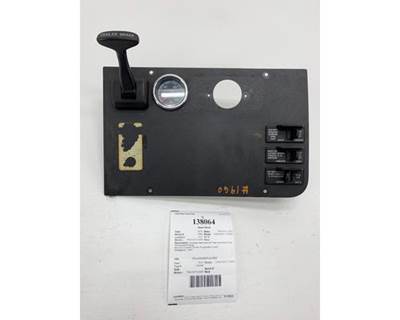 2015 Freightliner Cascadia 125 Dash Panel with Trailer Hand Brake Rocker Switches and Air Gauge