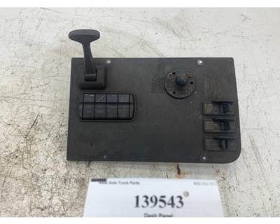 2013 Freightliner Cascadia 125BBC Dash Panel with Trailer Hand Brake and Rocker Switches