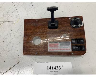 2016 Freightliner Cascadia Dash Panel with Trailer Brake and Rocker Switches