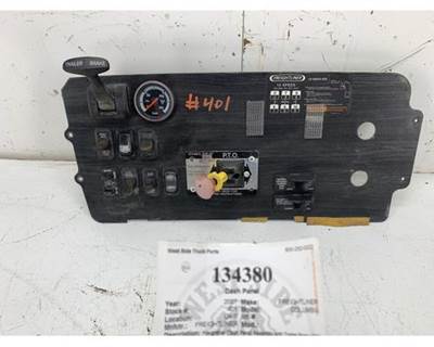 Used 2007 Freightliner Columbia Dash Panel Assembly with Trailer Brake PTO Control