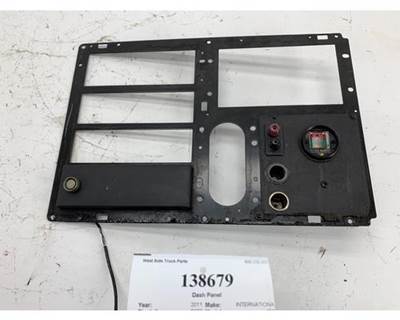 2011 International 4300 Center Trim Bezel Reinforcement Plate, Part # 16866828