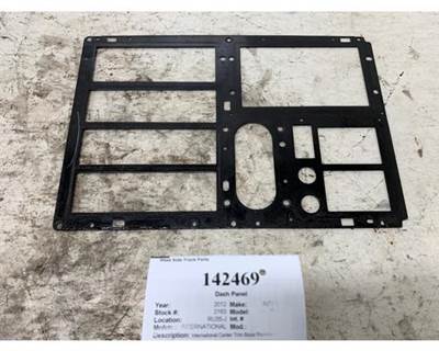 2012 International DuraStar 4300 Center Trim Bezel Reinforcement Plate, Part # 16866828
