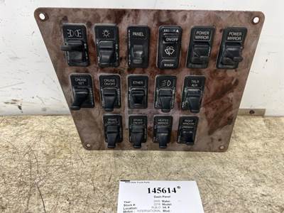 International 9400i Dash Panel