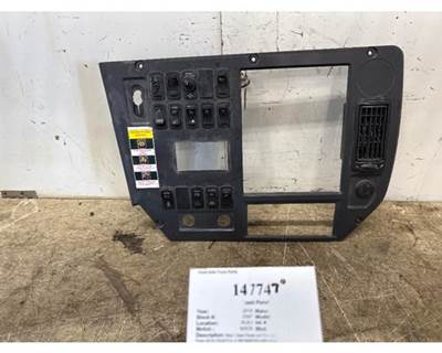 2018 Mack CXU612 Dash Panel with Rocker Switches, Part # 84MT5102M