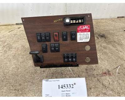2019 Western Star 5700 XE Dash Panel with Rocker Switches, Part # A18-67591-002
