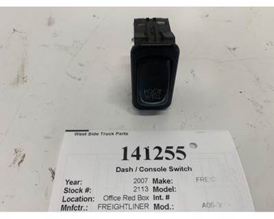 Freightliner A06-30769-005 Dashboard Switch for a Freightliner ST120
