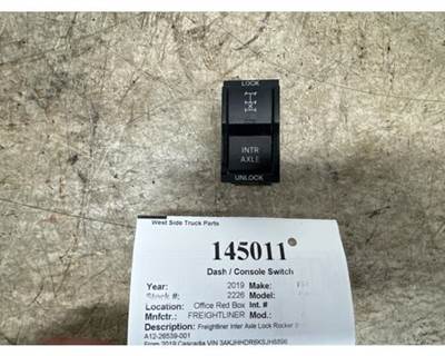 Freightliner A12-26539-001 Dashboard Switch for a Freightliner CASCADIA 126