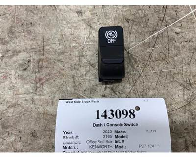 Kenworth P27-1241-045-01 Dashboard Switch for a Kenworth T680